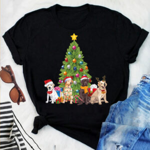 Labrador Retriever Merry Christmas T Shirt
